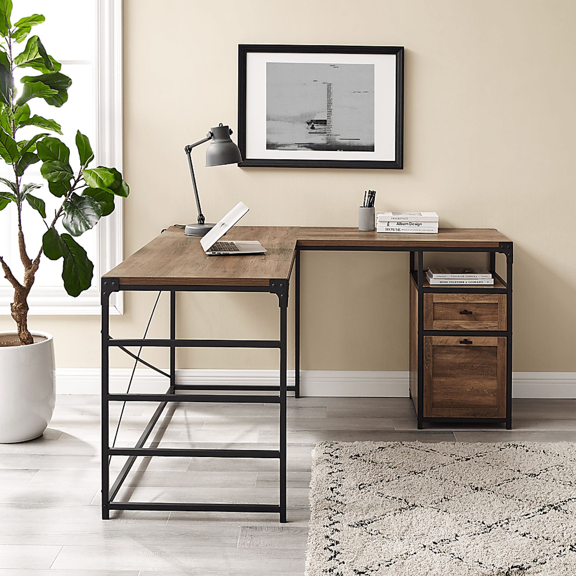 Carnfirth Brown Desk - Image 6