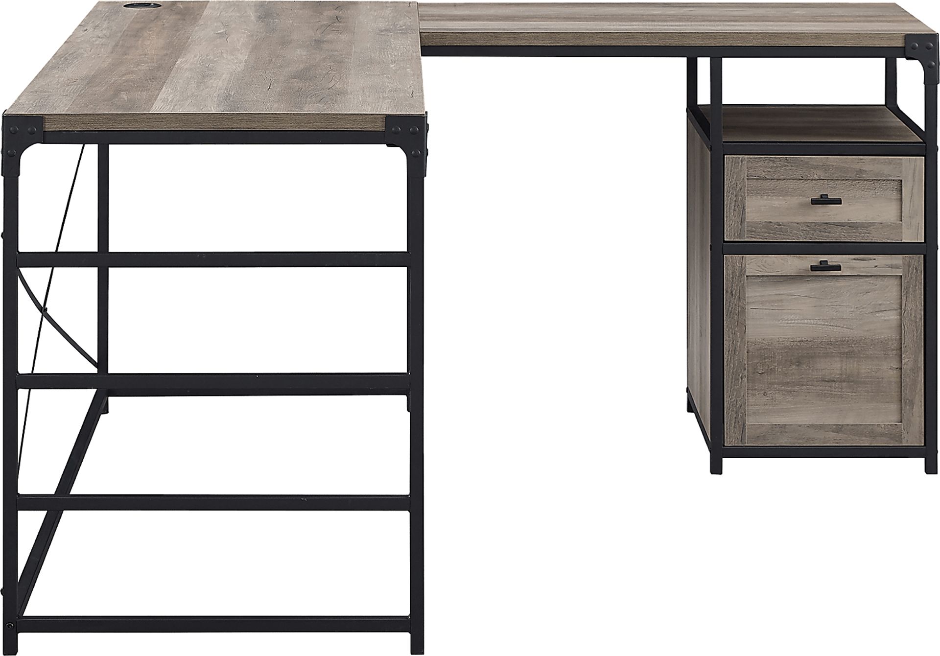 Carnfirth Gray Desk - Image 4