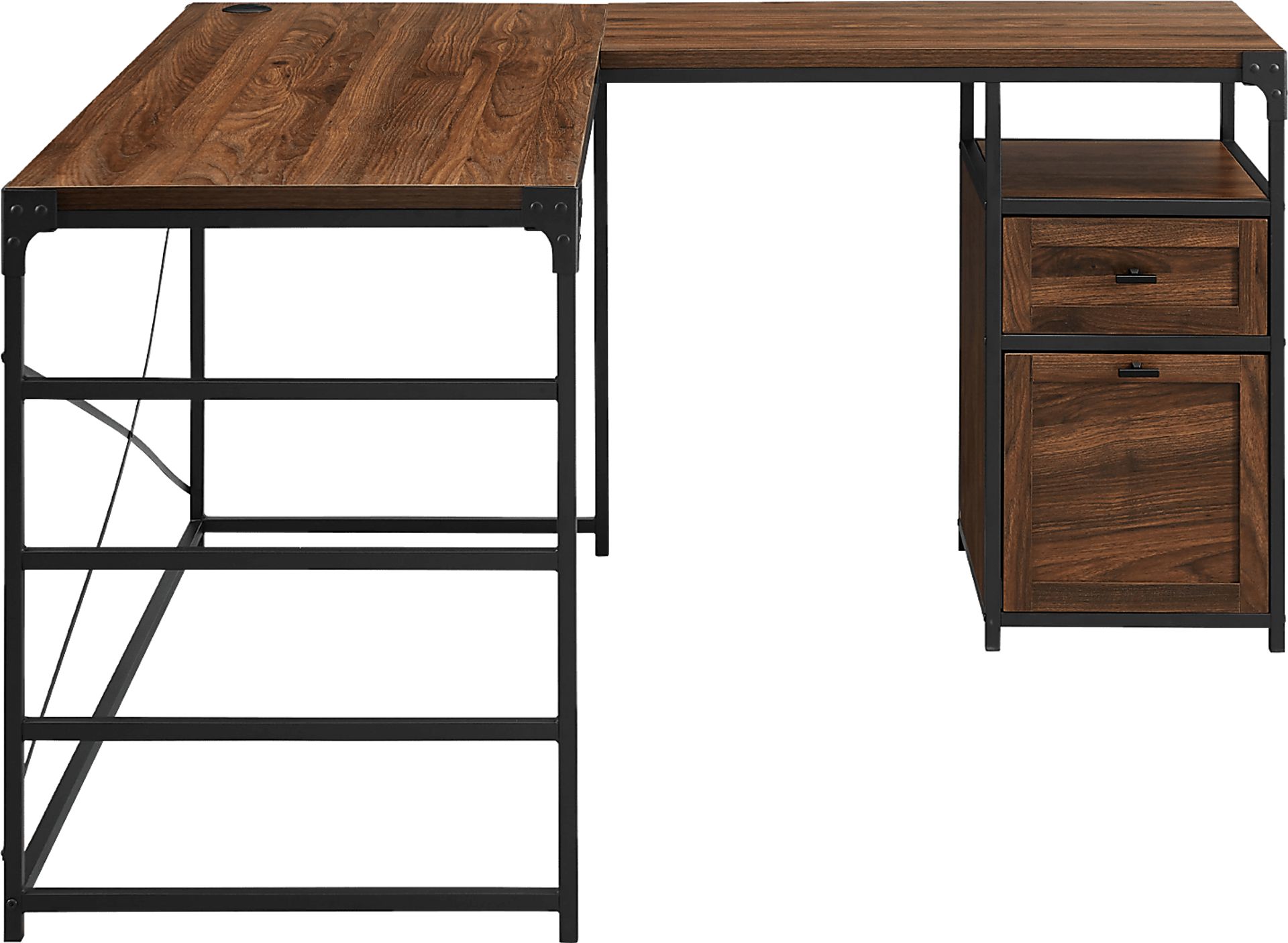 Carnfirth Walnut Desk - Image 4