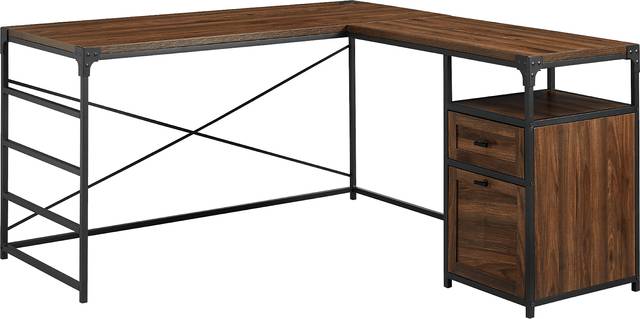 Carnfirth Walnut Desk - Thumbnail - Image 1