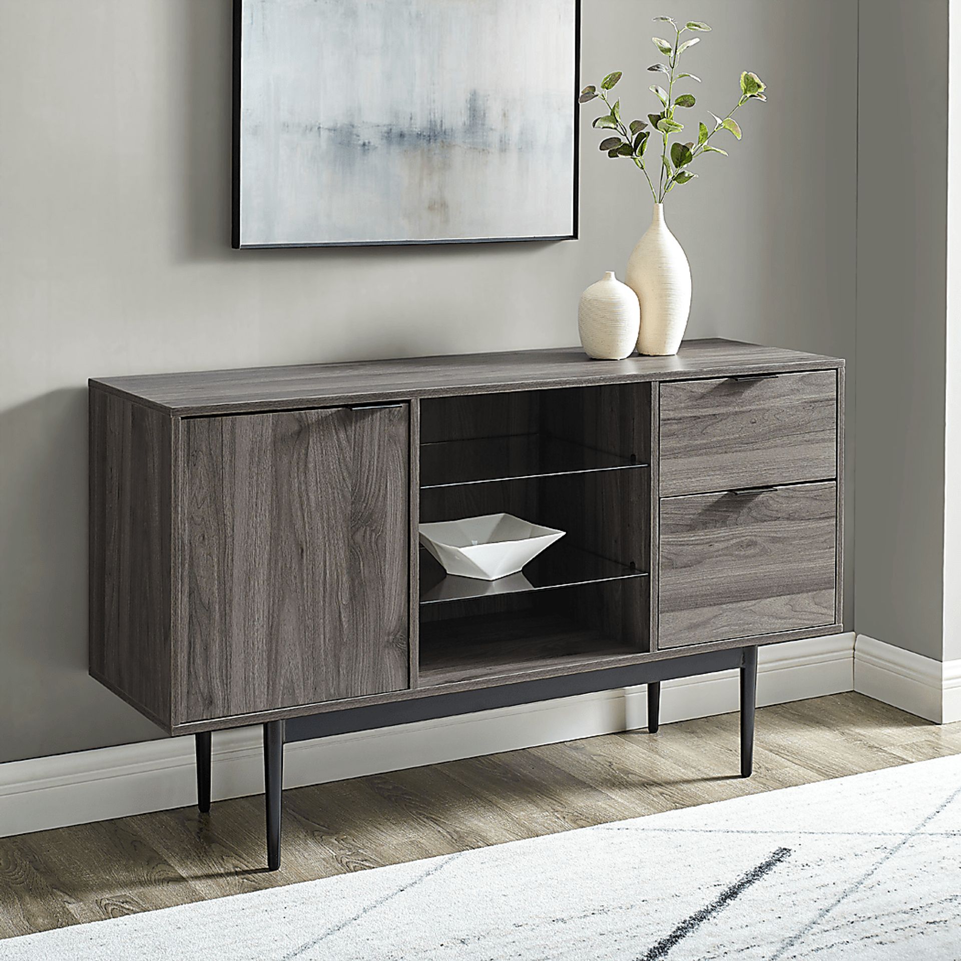 Carnforth Gray Sideboard - Image 2