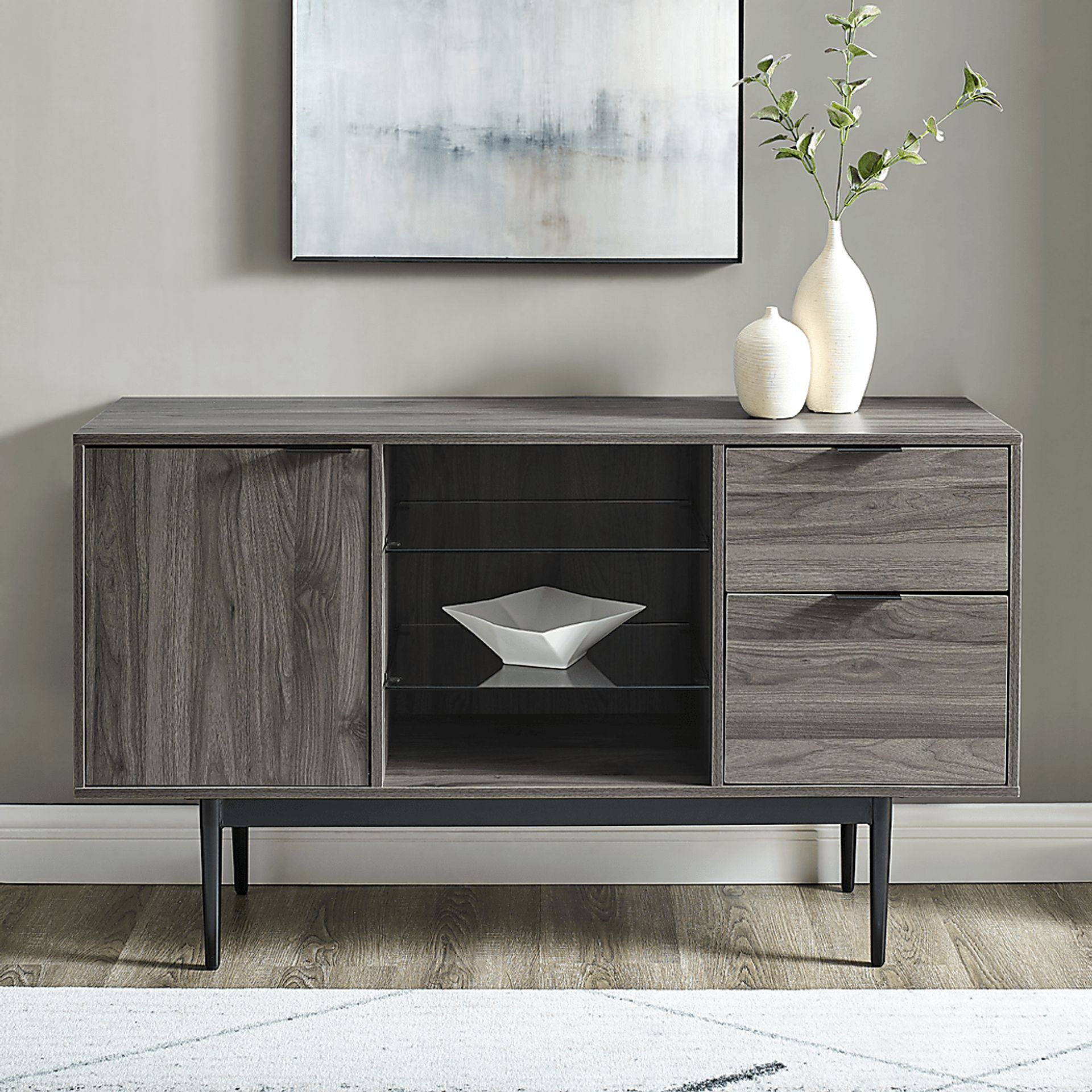 Carnforth Gray Sideboard - Image 3