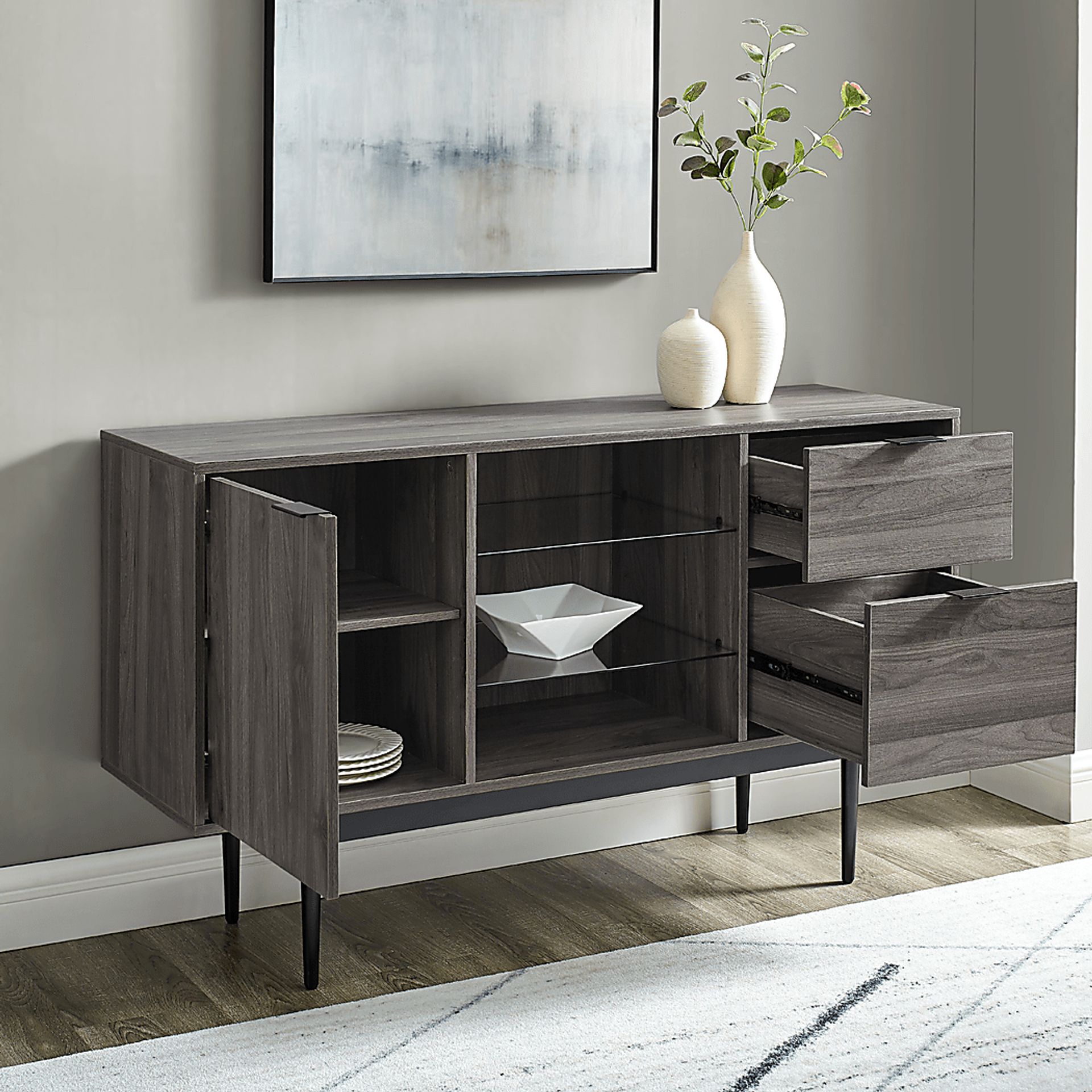 Carnforth Gray Sideboard - Image 6