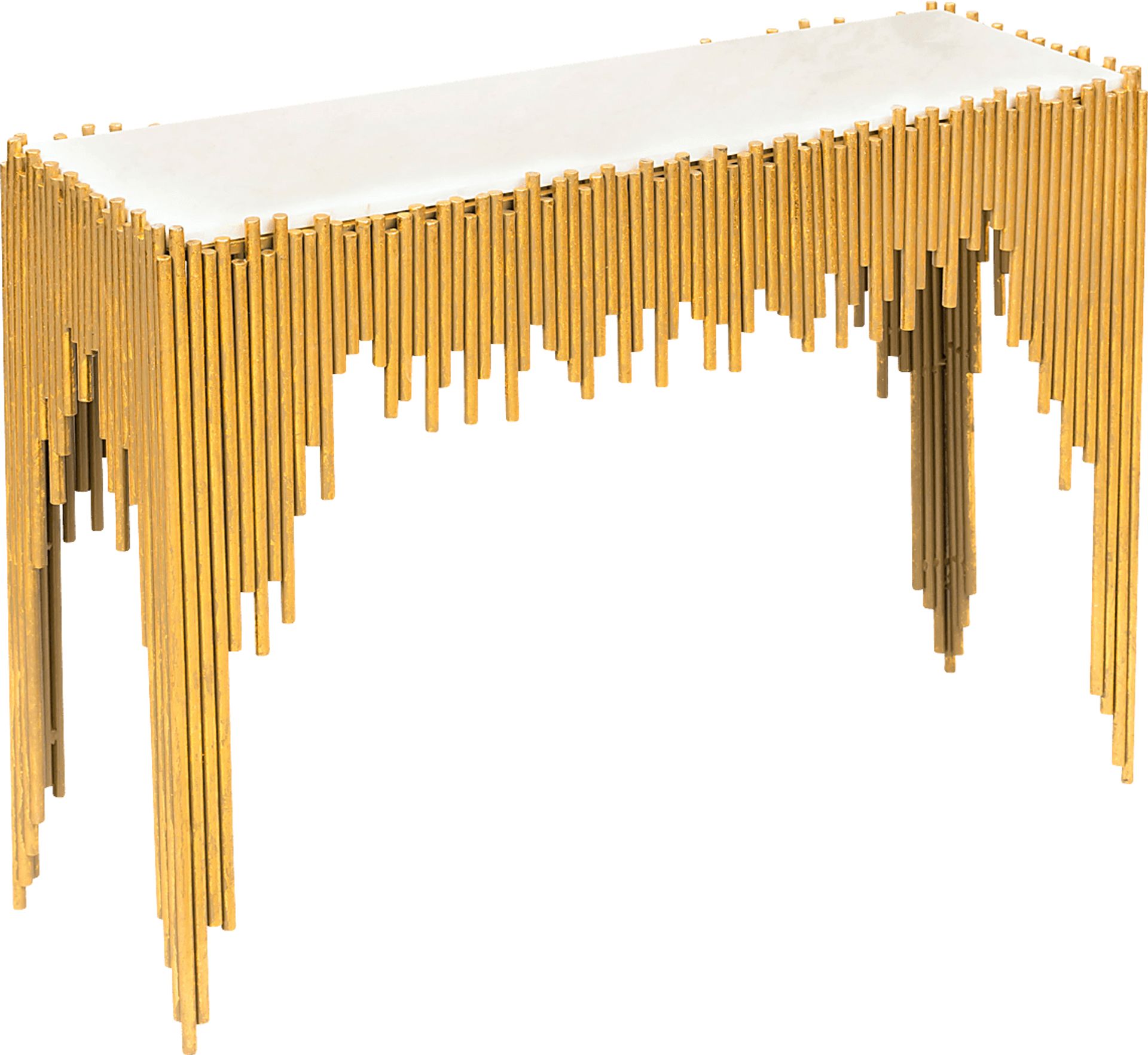 Carnian Gold Sofa Table - Image 3