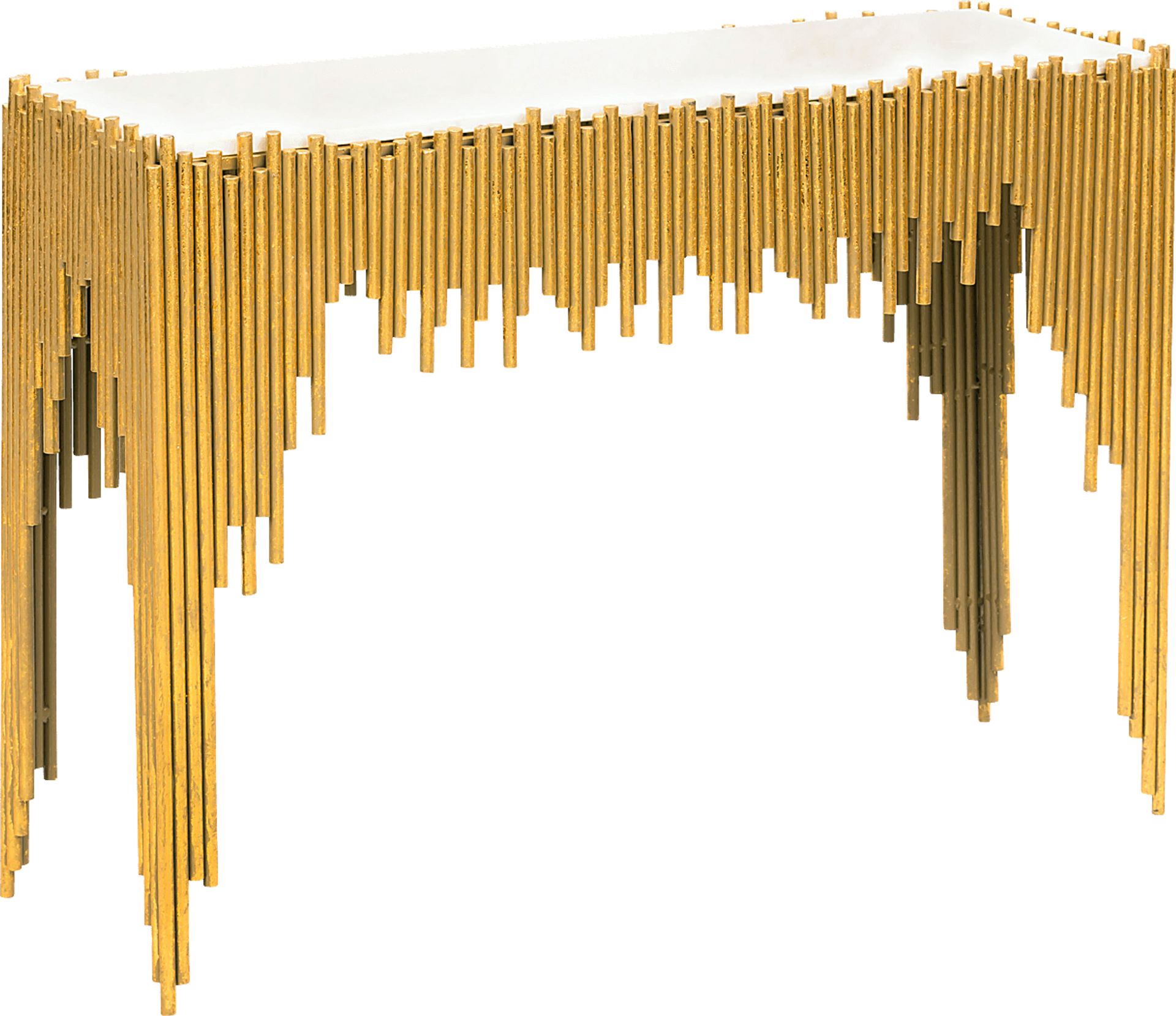 Carnian Gold Sofa Table - Image 1