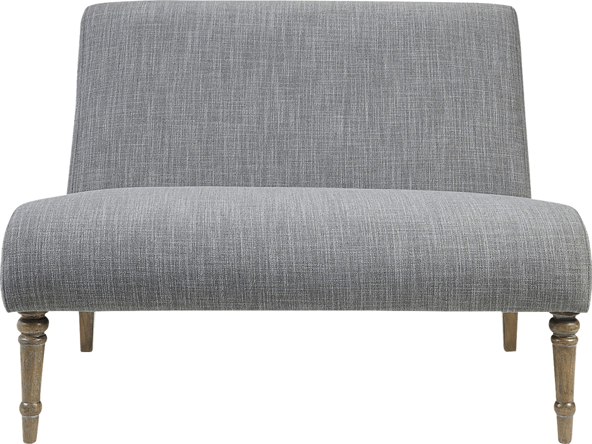 Carnifix Gray Loveseat - Image 1