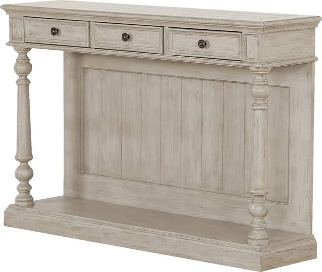 Carnwath Beige Console Table - Thumbnail - Image 3