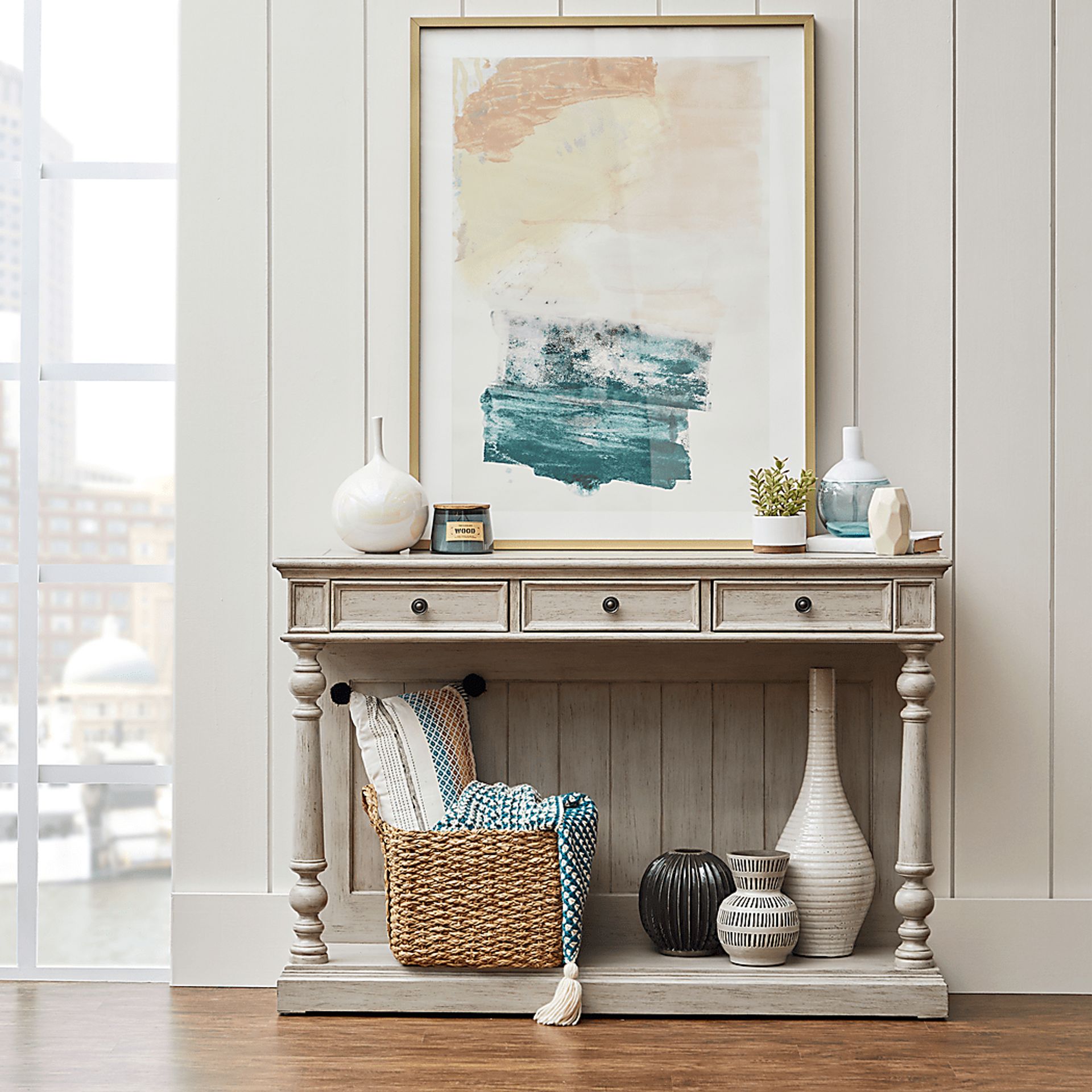 Carnwath Beige Console Table - Image 7