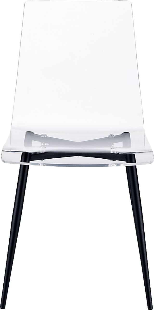 Carolann Black Dining Chair, Set of 2 - Thumbnail - Image 4