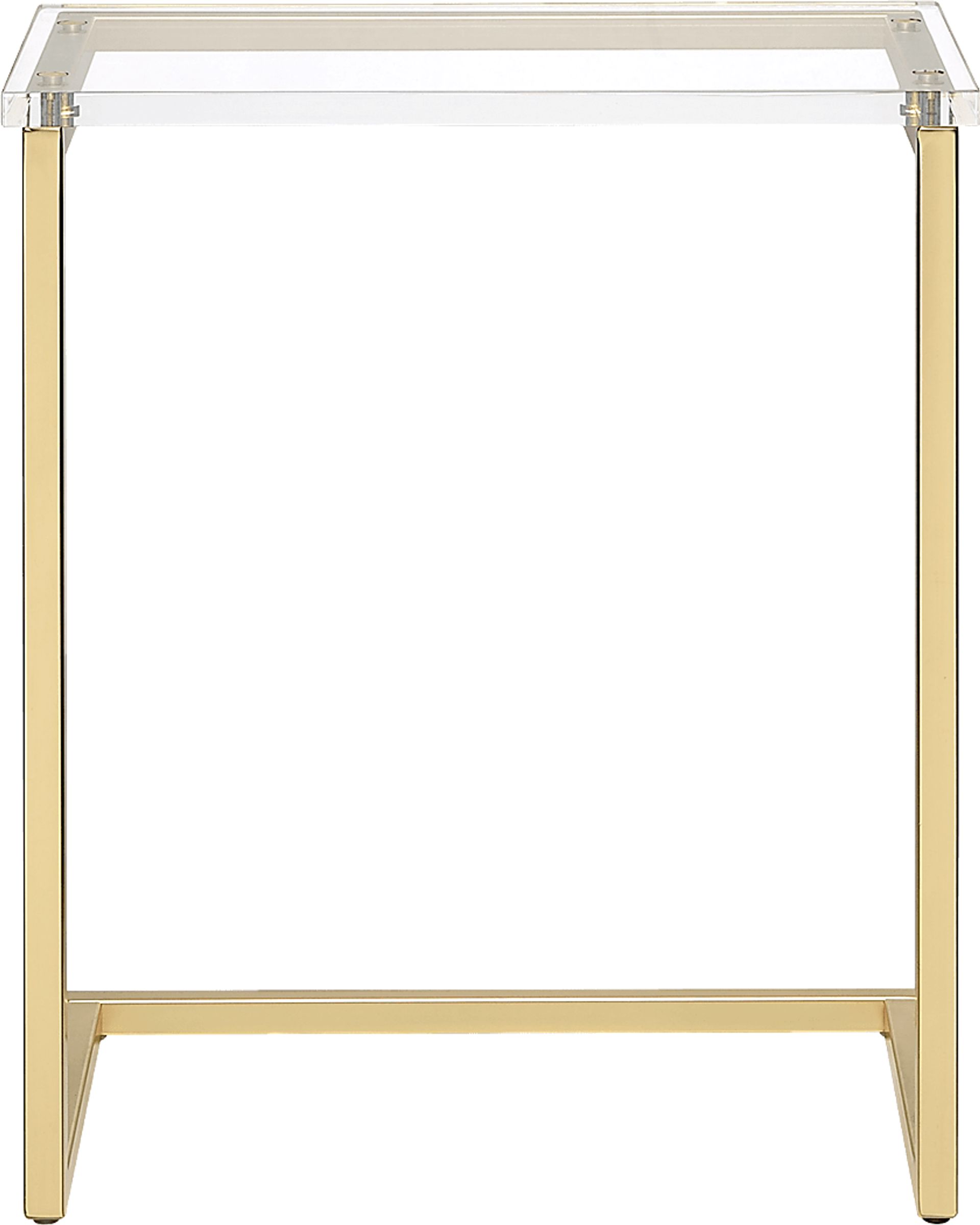 Carolann Clear Accent Table - Image 3