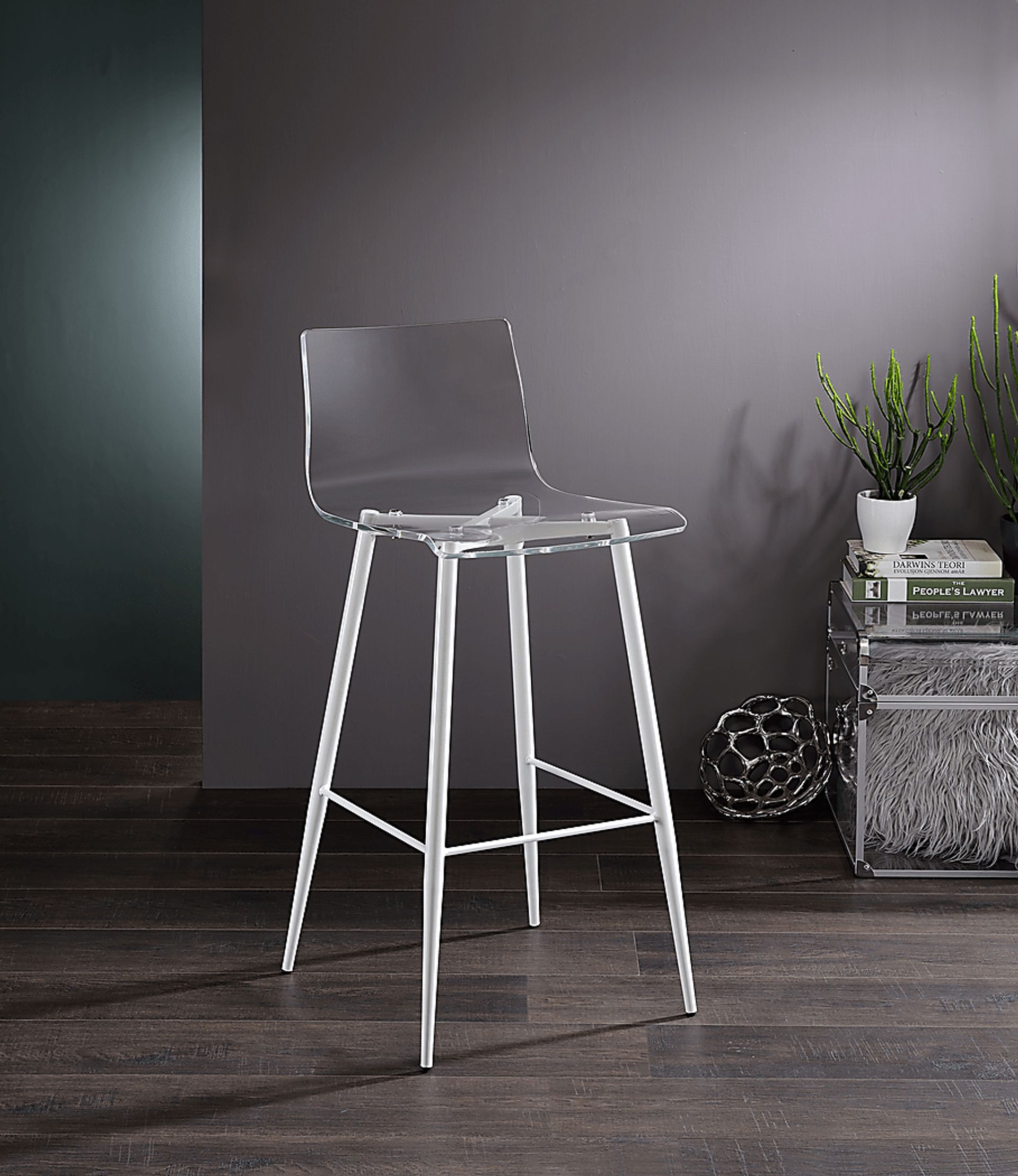 Carolann Clear Barstool, Set of 2 - Image 2