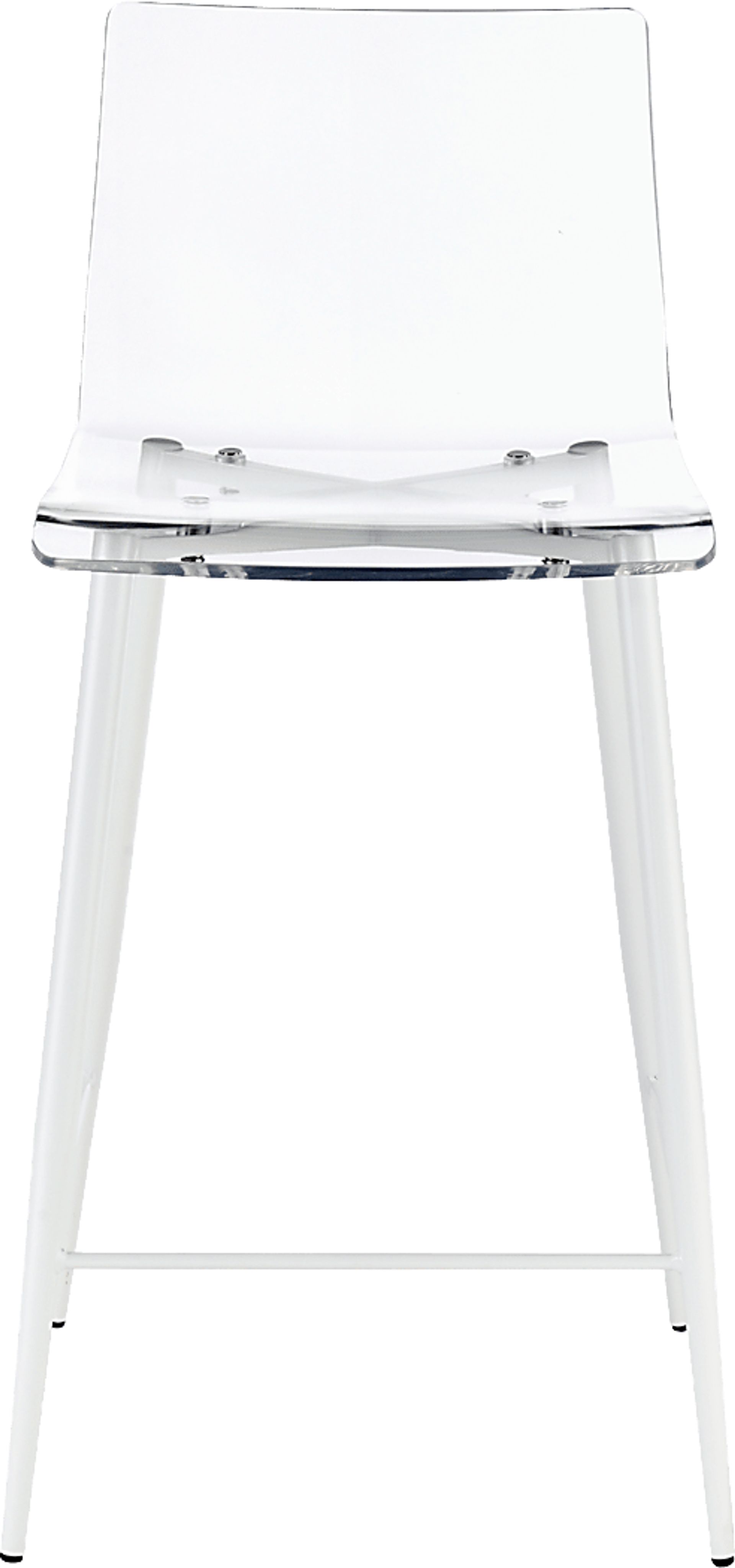 Carolann Clear Counter Stool, Set of 2 - Image 4