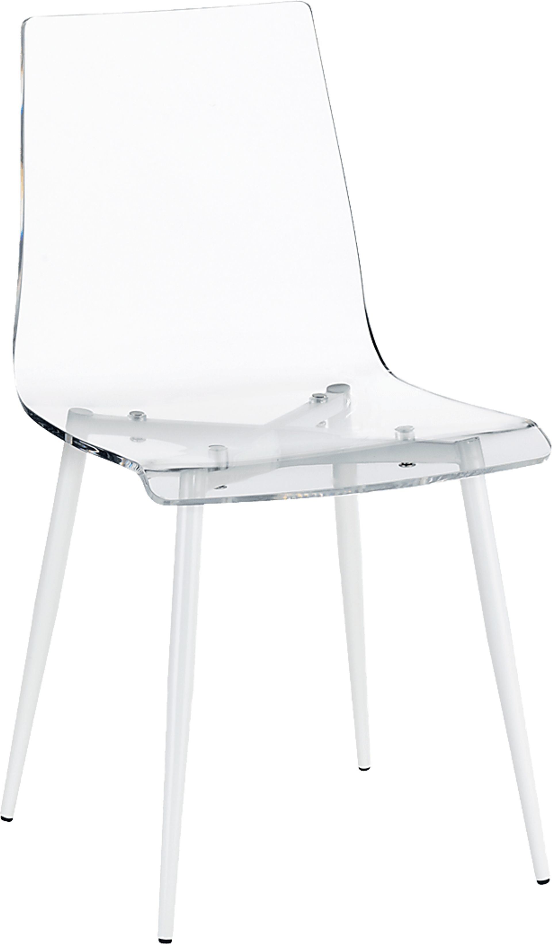 Carolann Clear Dining Chair, Set of 2 - Image 3
