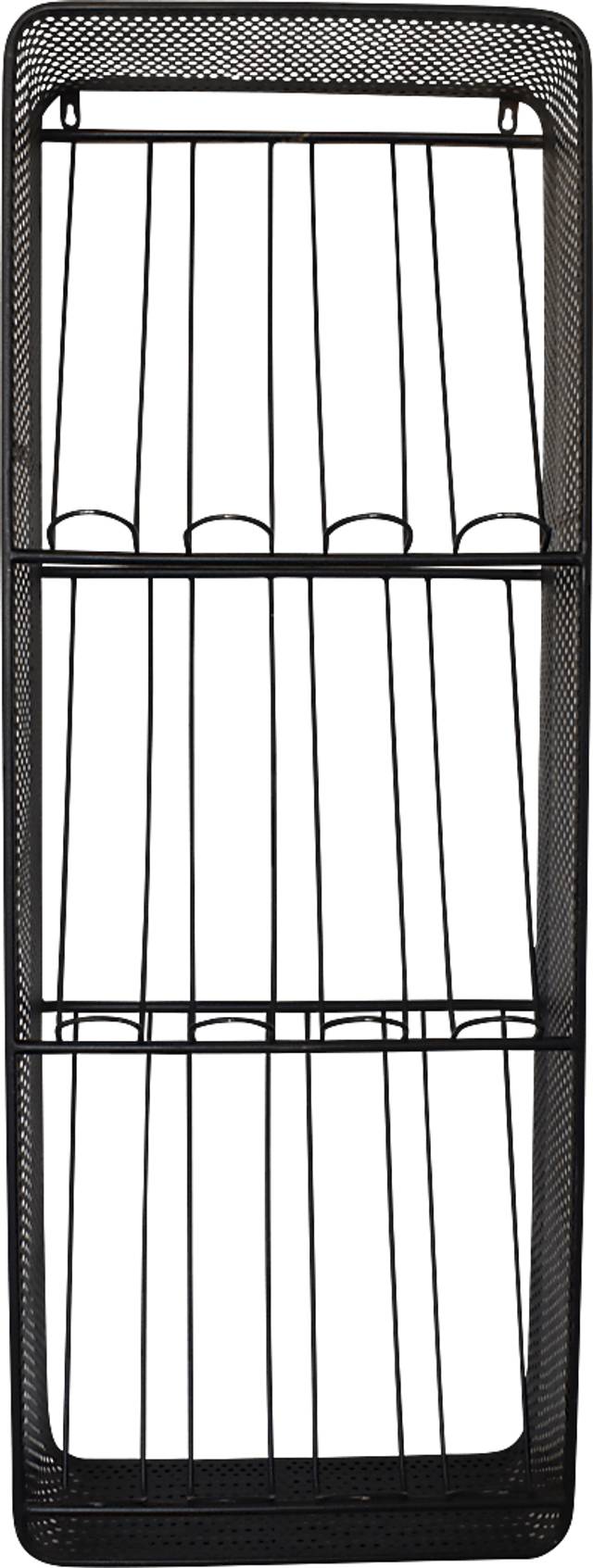 Carole Avenue Black Wine Rack - Thumbnail - Image 1