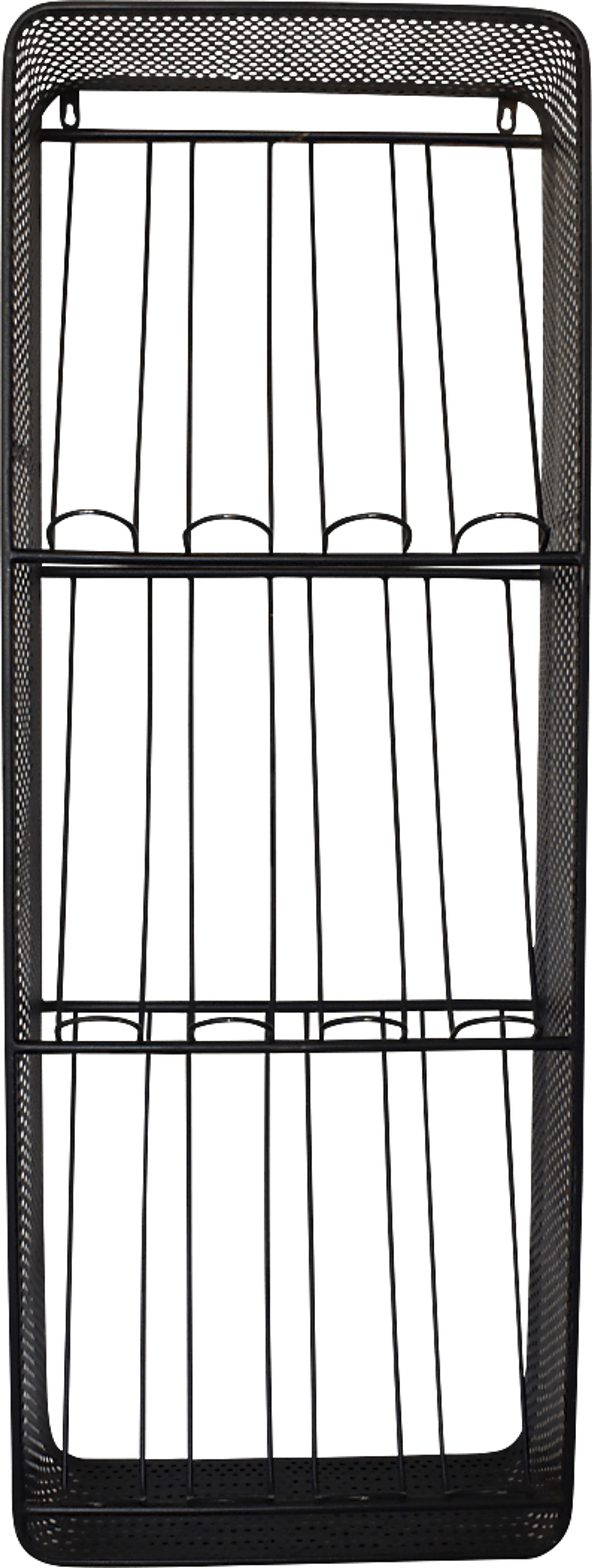 Carole Avenue Black Wine Rack - Image 1