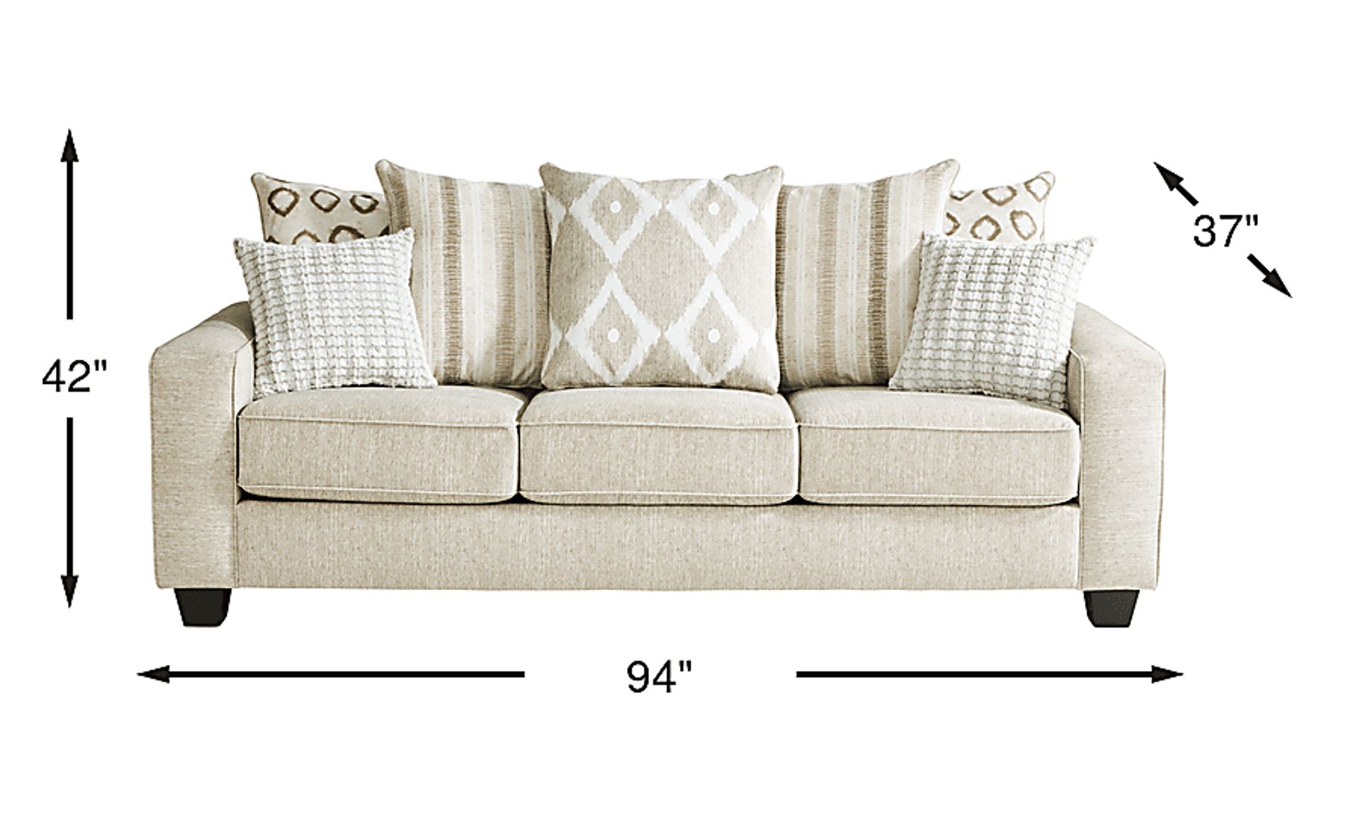 Dimension Image. Please refer to the Dimension Tab on this page for dimension details.