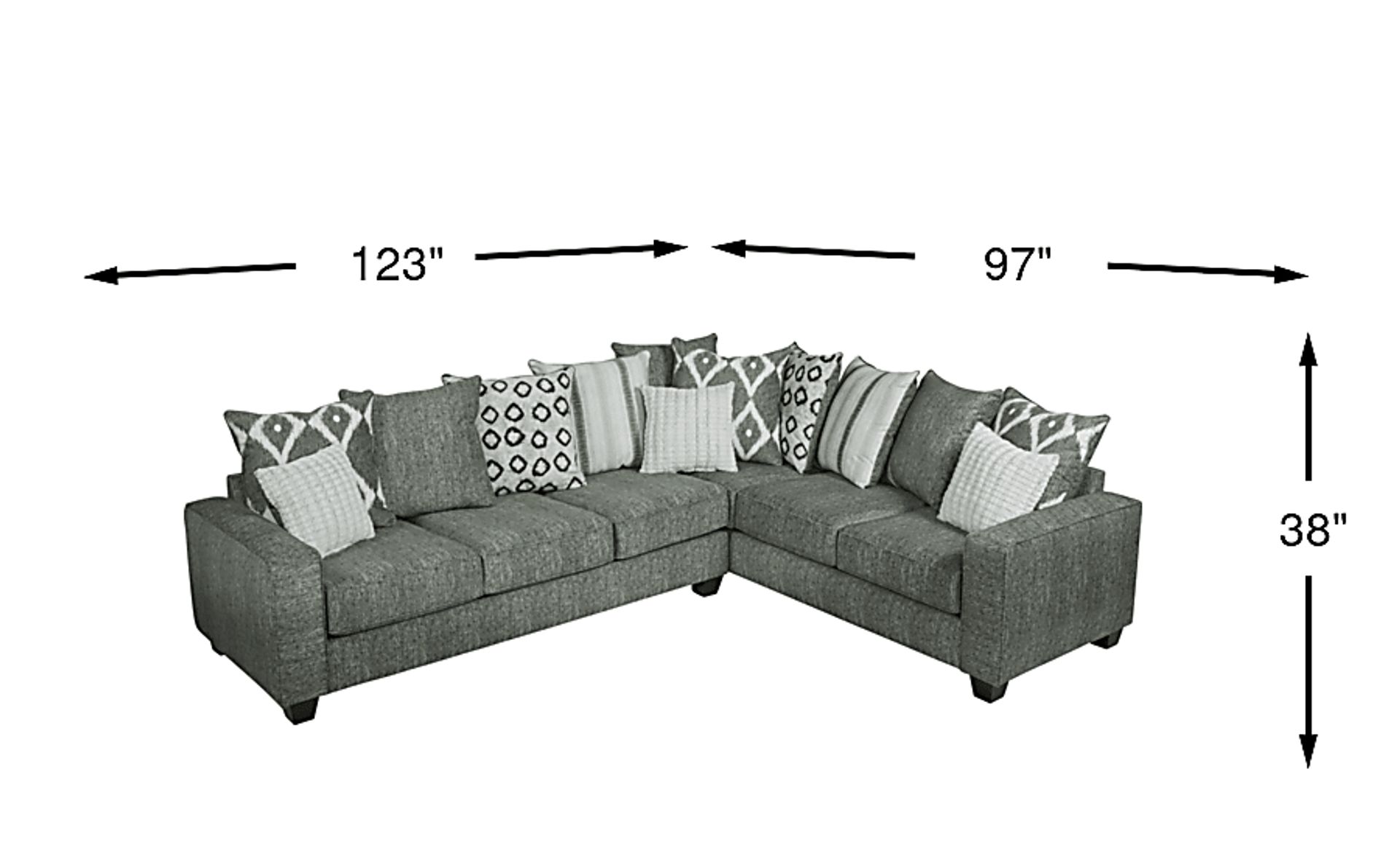 Dimension Image. Please refer to the Dimension Tab on this page for dimension details.