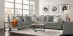 Carole Court Gray Polyester Fabric 2 Pc Sleeper Sectional - Rooms To Go