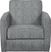 Carole Court Gray 6 Pc Sectional Living Room