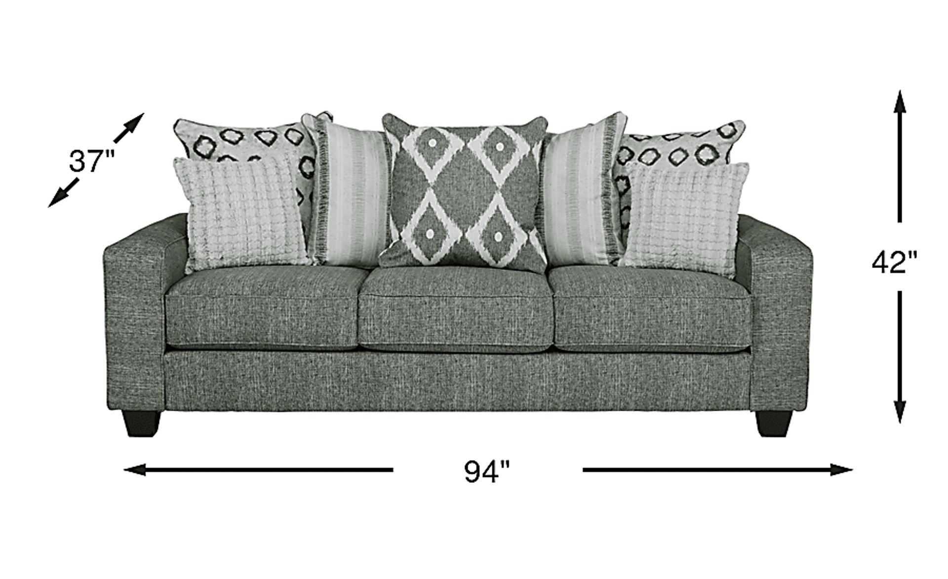 Dimension Image. Please refer to the Dimension Tab on this page for dimension details.