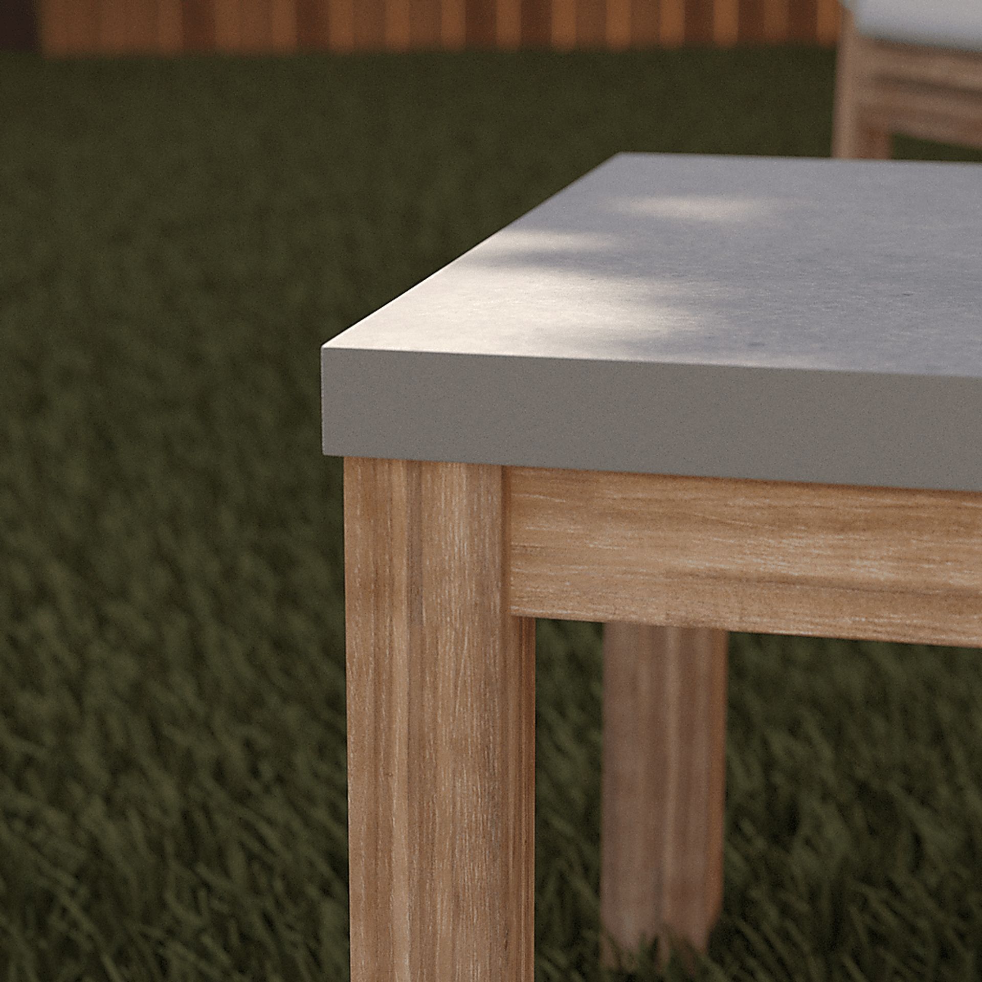 Carolewood Gray Outdoor Cocktail Table - Image 3