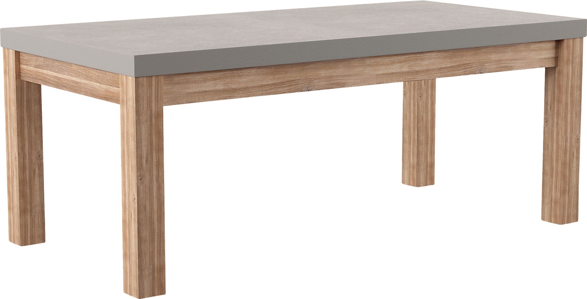 Carolewood Gray Outdoor Cocktail Table - Image 1