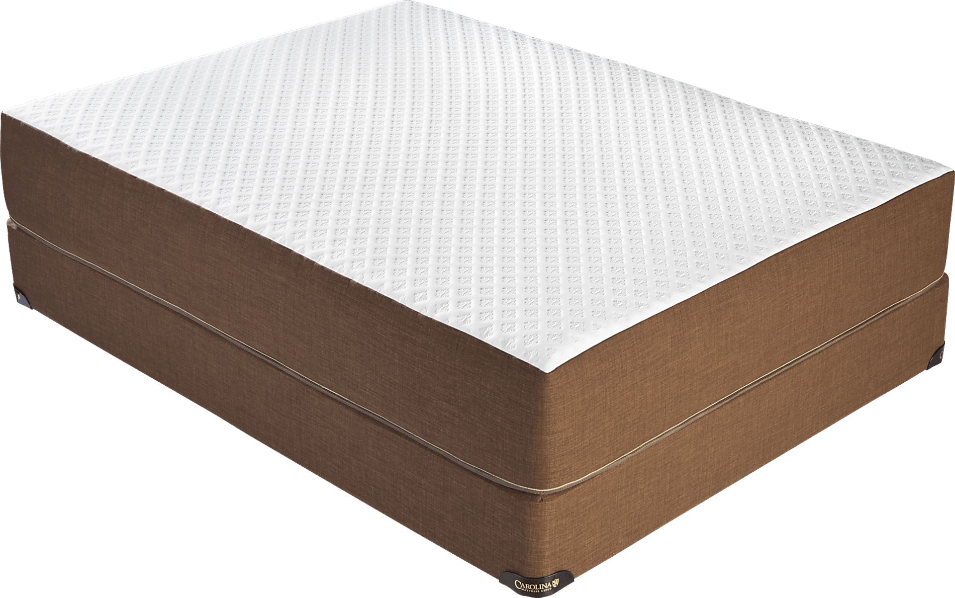 Carolina Mattress Guild Tapestry Low Profile King Mattress Set - Image 1