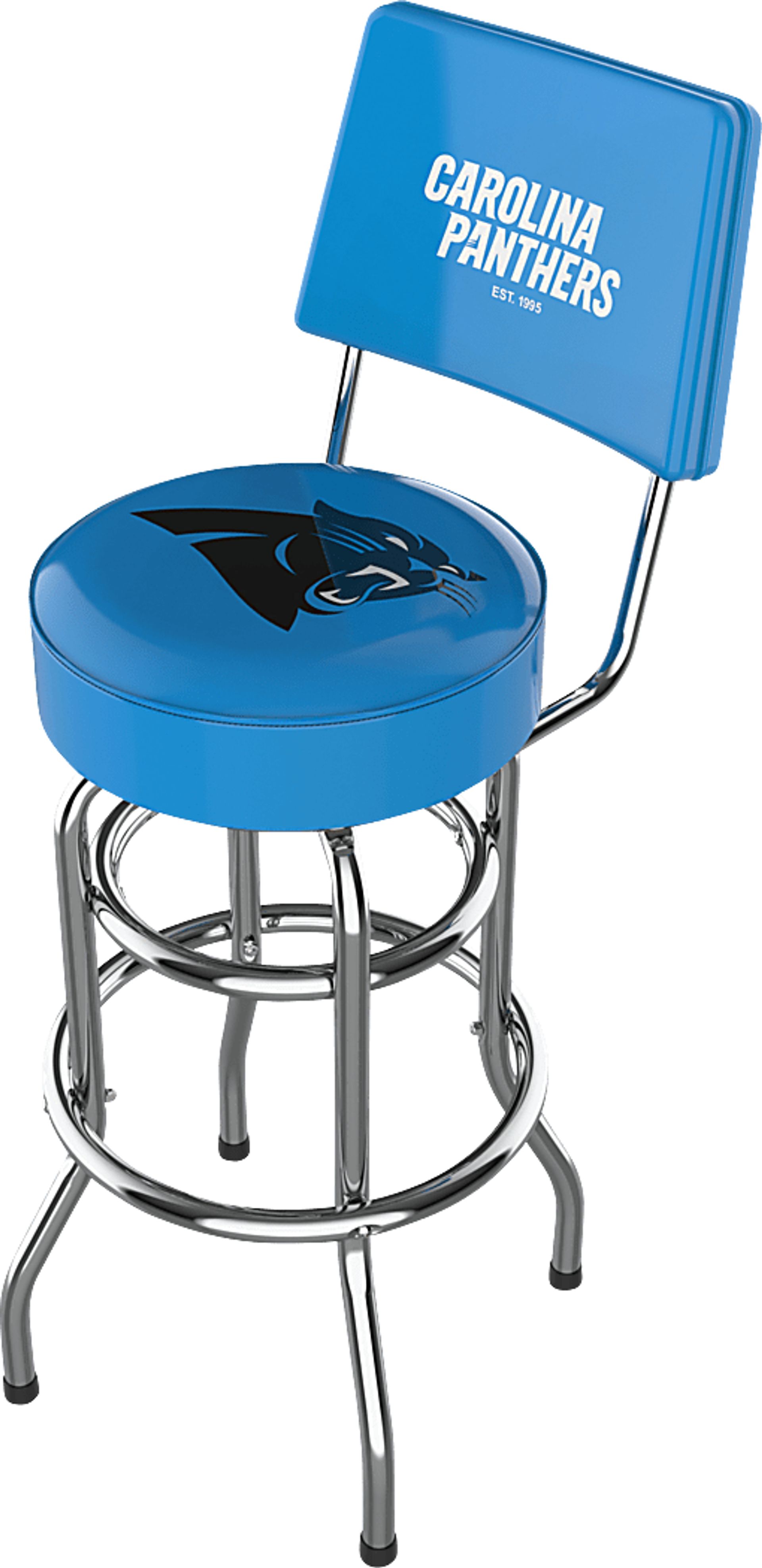 Carolina Panthers Blue Barstool - Image 1
