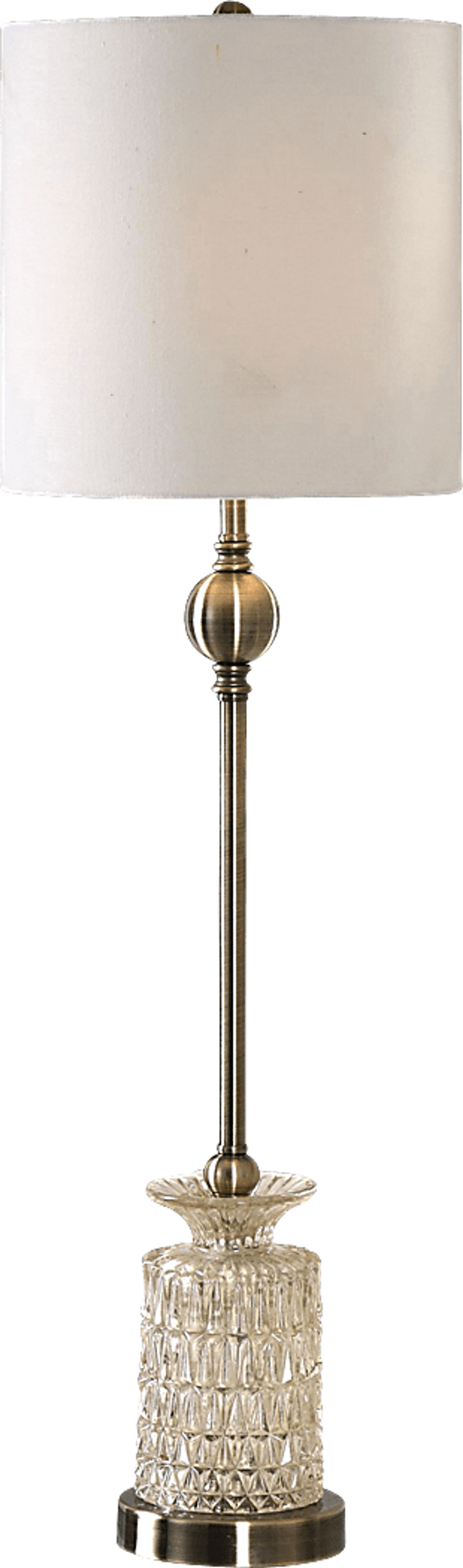 Caroline Avenue Brass Lamp - Image 1