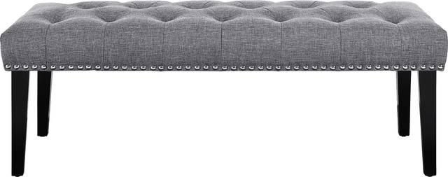 Caroline Gray Accent Bench - Thumbnail - Image 4