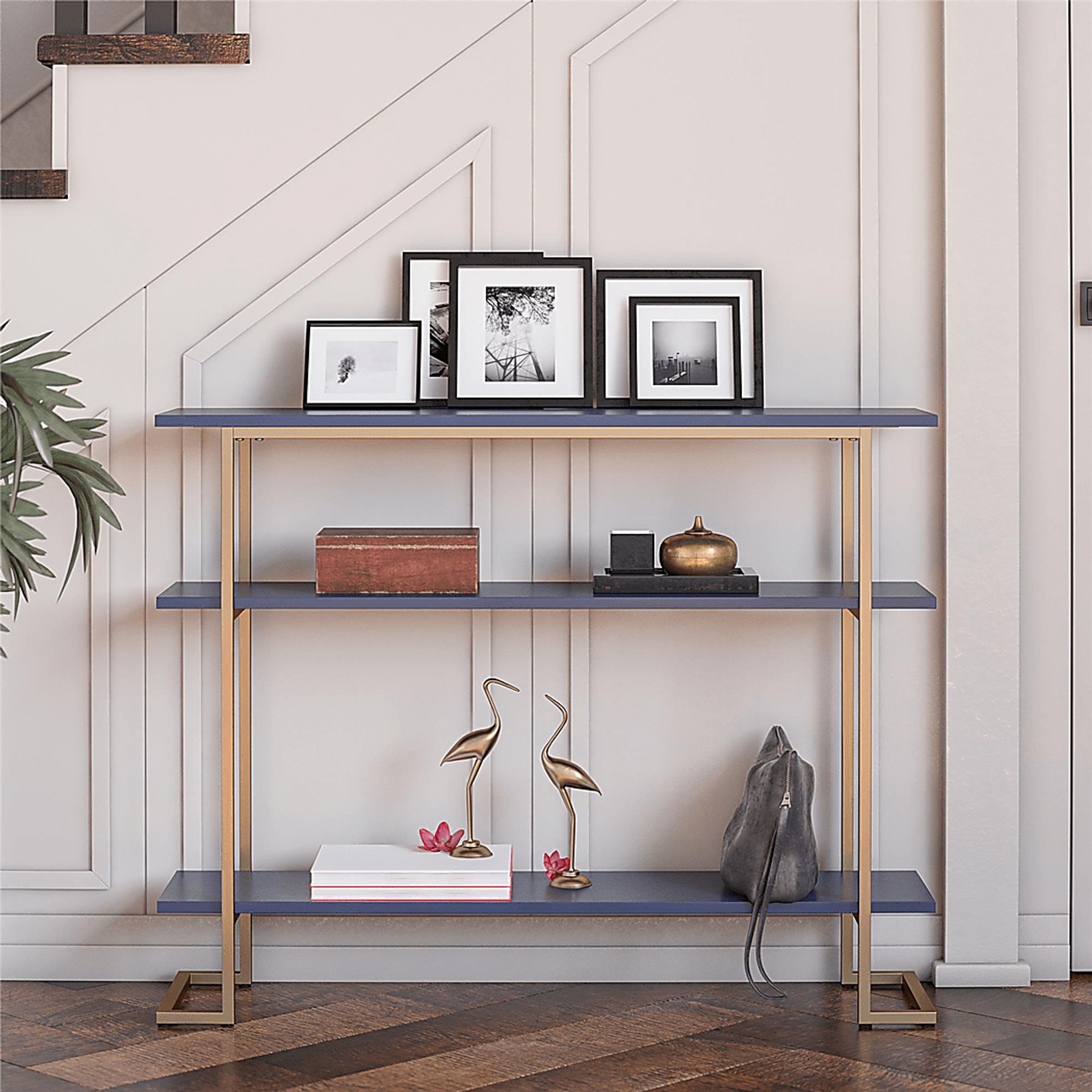 Carom Navy Console Table - Image 7
