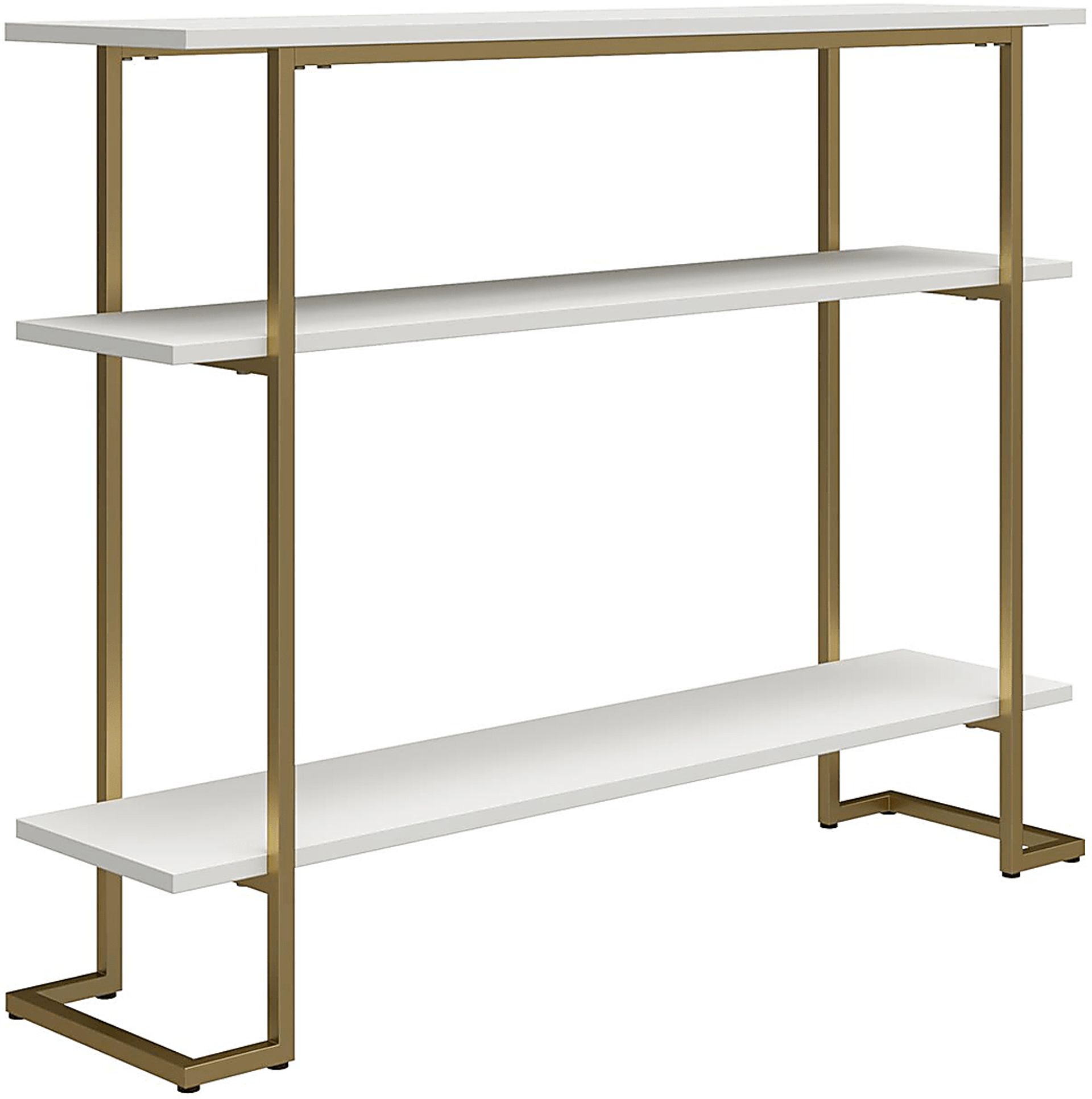 Carom White Console Table - Image 2