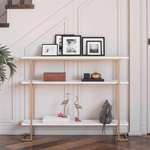 Carom White Console Table - Thumbnail - Image 7