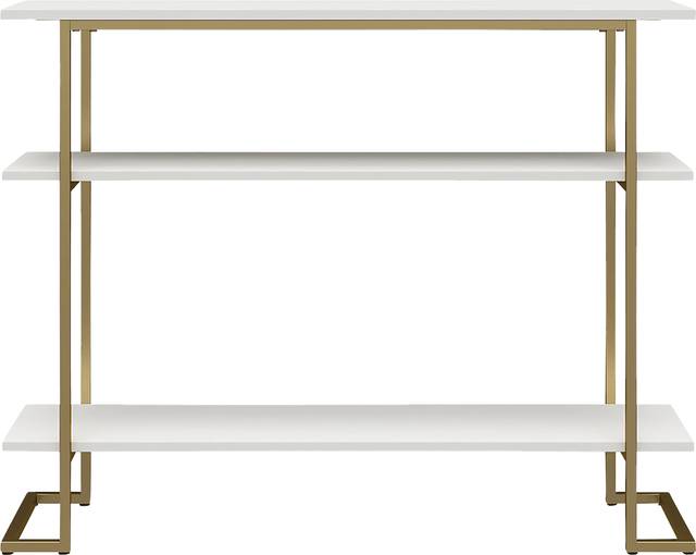Carom White Console Table - Thumbnail - Image 1