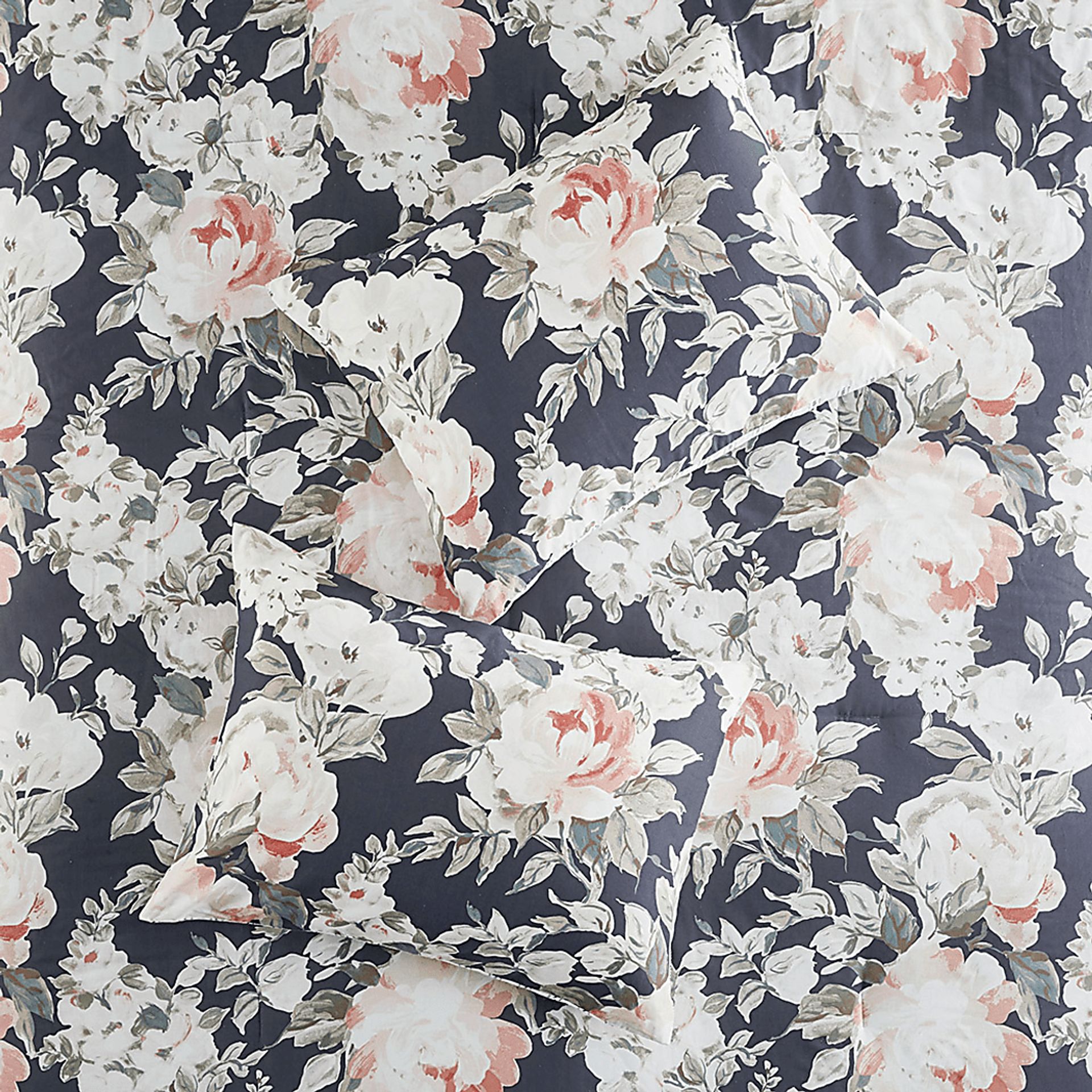 Carondelet Dark Blue California King Comforter Set - Image 20