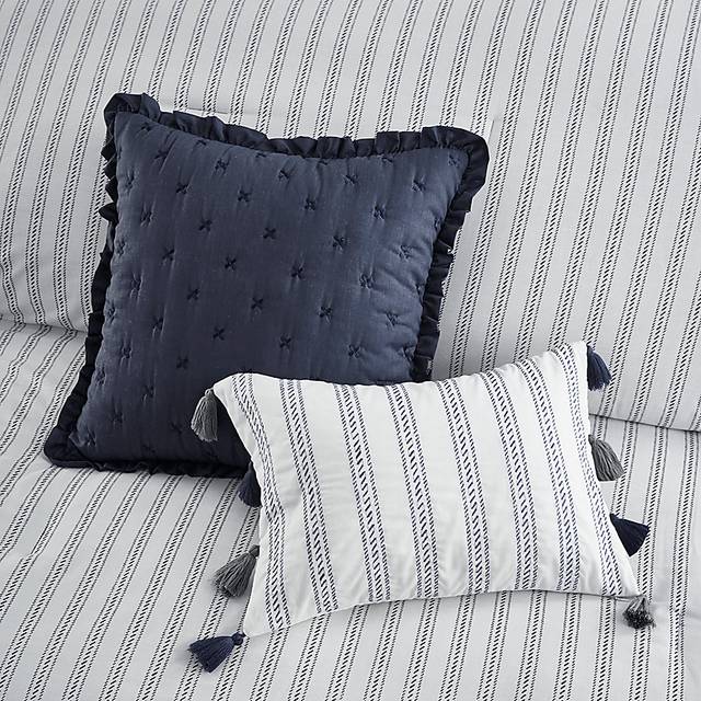 Carondelet Dark Blue 8 Pc King Comforter Set - Thumbnail - Image 13