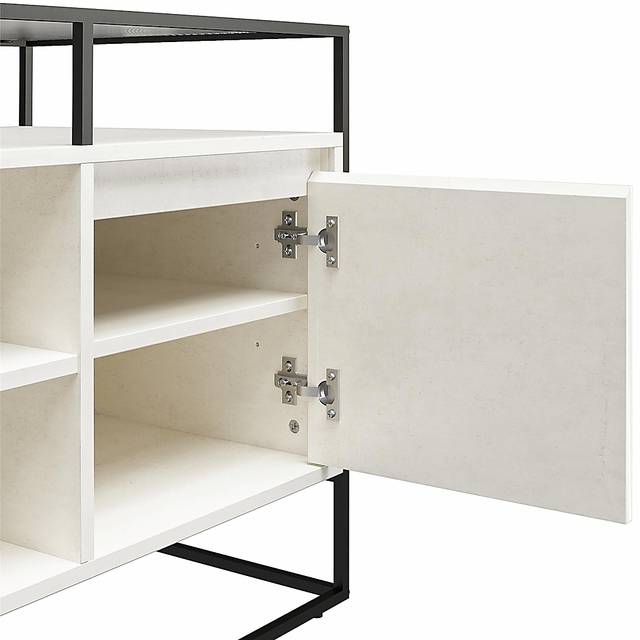 Caroridge White 53 in. Console - Thumbnail - Image 5