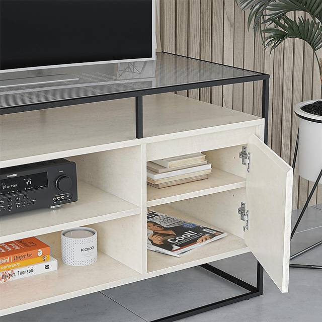 Caroridge White 53 in. Console - Thumbnail - Image 7