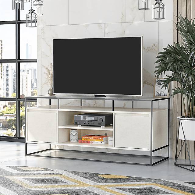 Caroridge White 53 in. Console - Thumbnail - Image 8