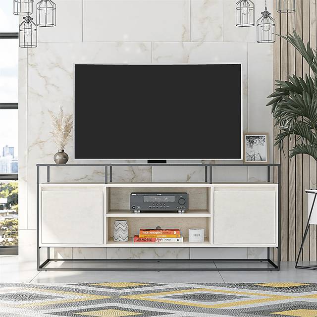 Caroridge White 53 in. Console - Thumbnail - Image 9