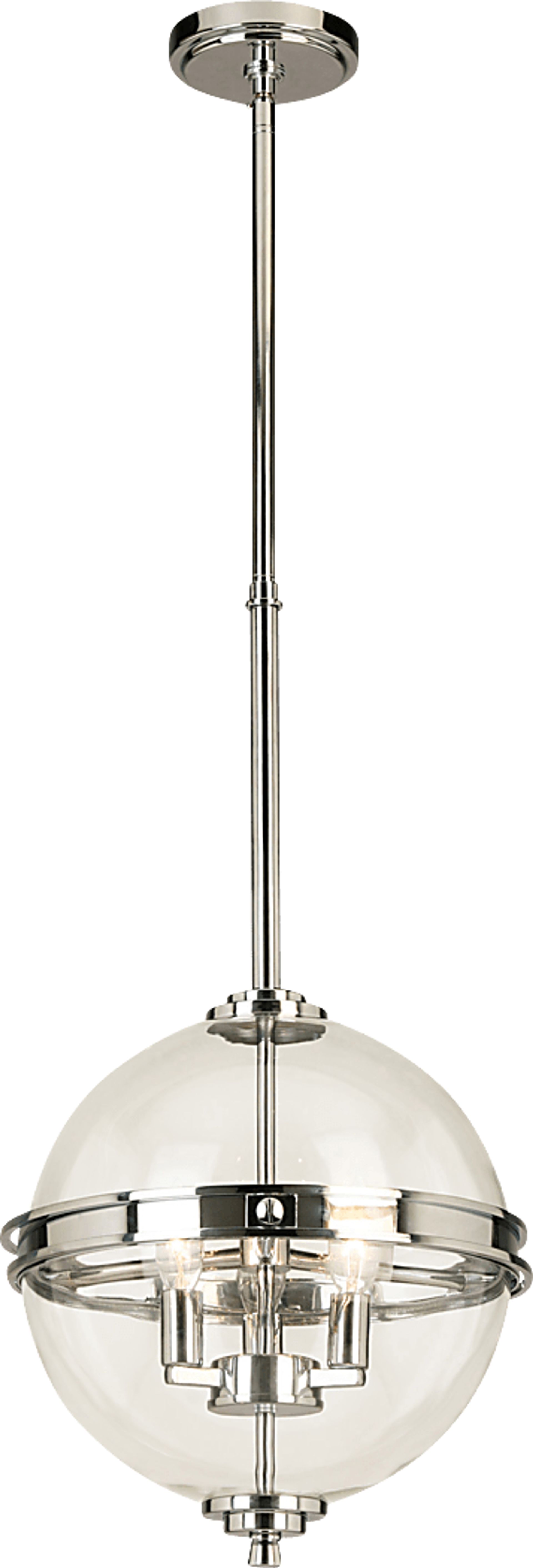 Carousel Alley Chrome Pendant - Image 1