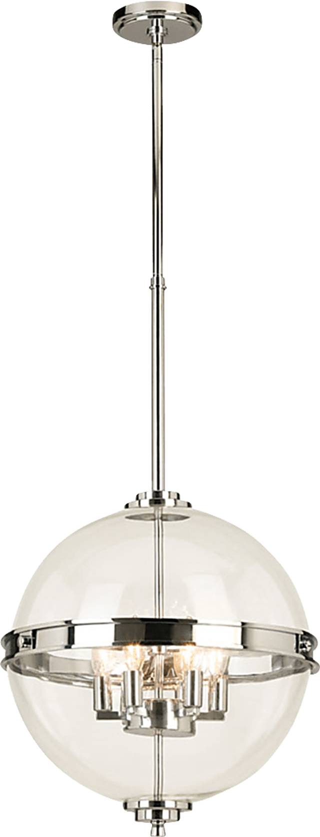 Carousel Post Chrome Pendant - Thumbnail - Image 1
