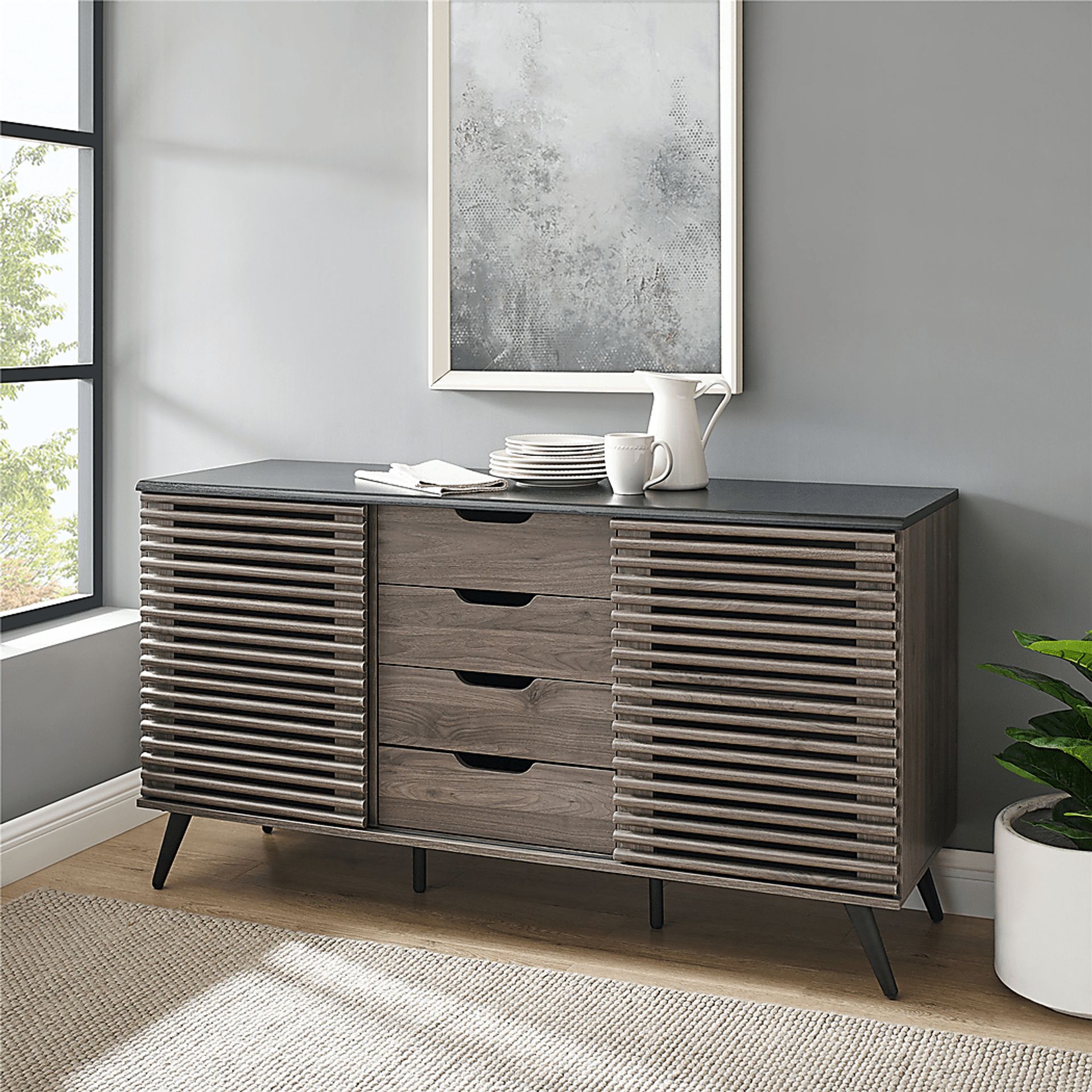 Carovilli Gray Server - Image 4