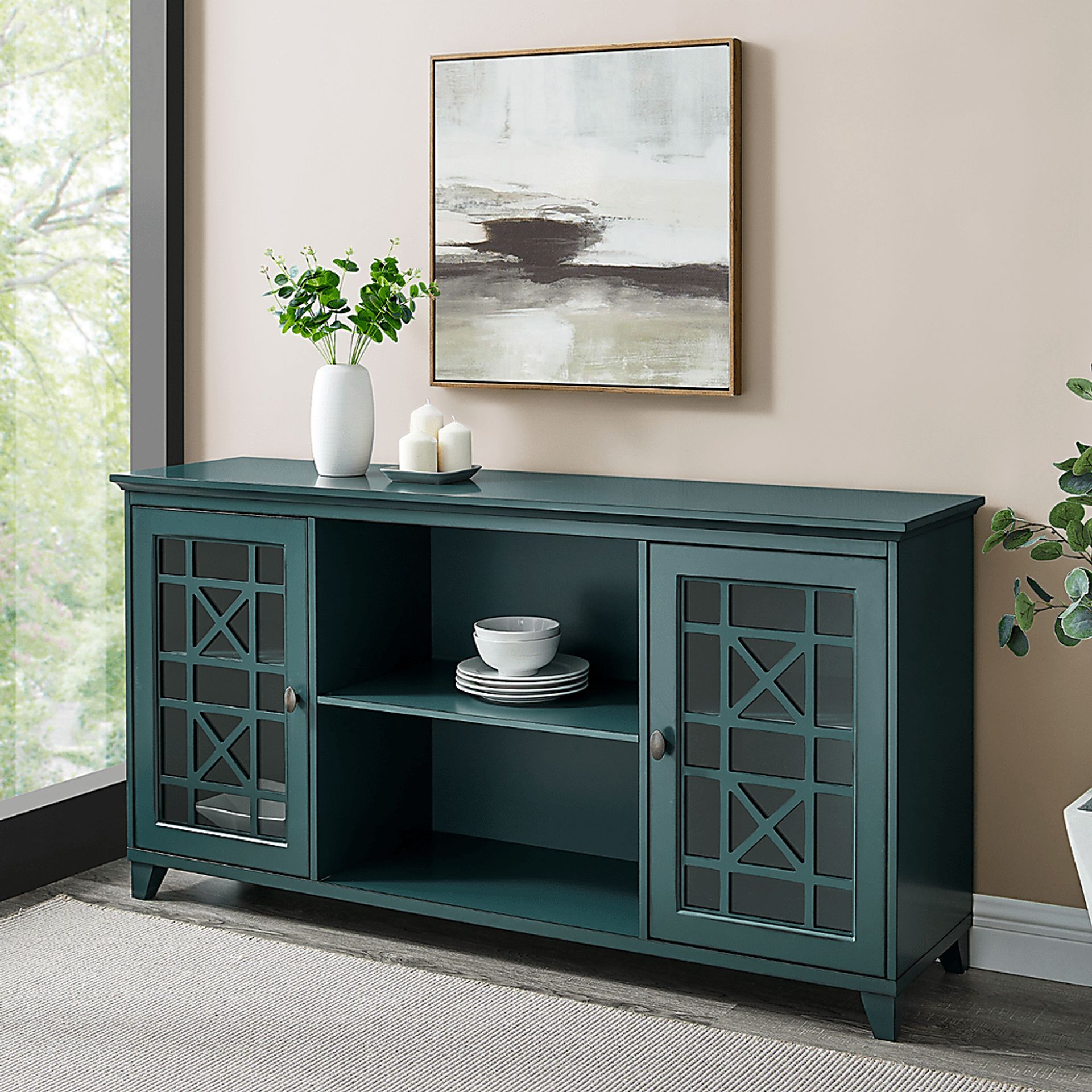 Carovilli Teal Sideboard - Image 2