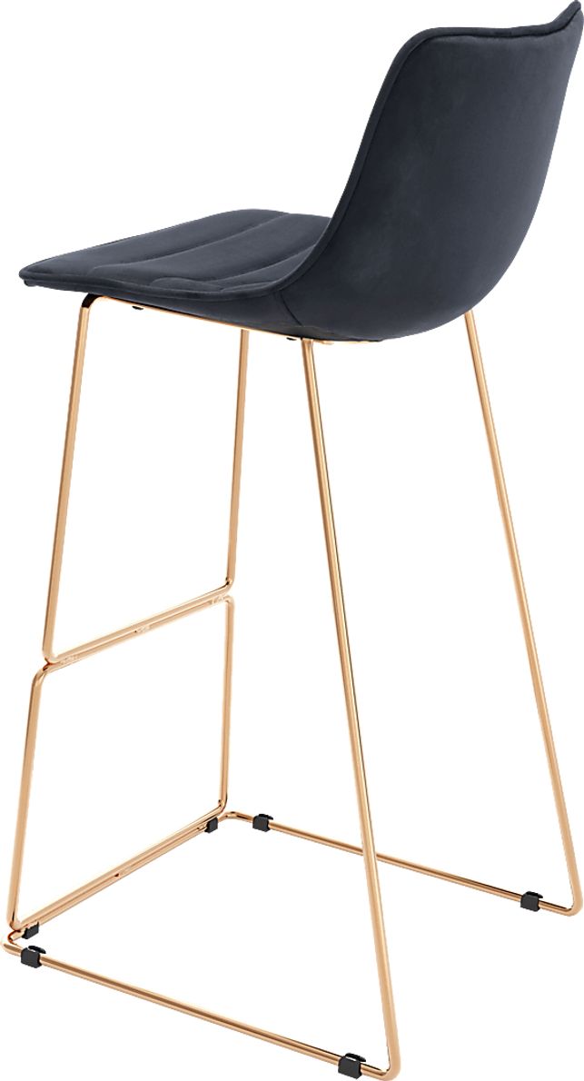 Carramore Black Bar Height Stool