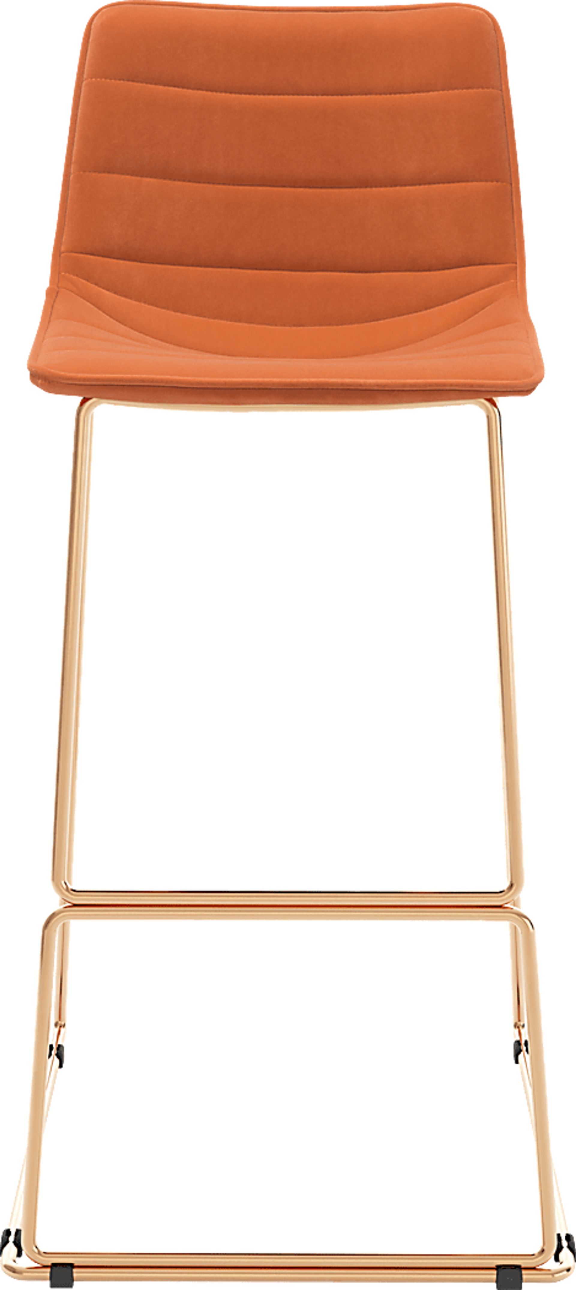 Carramore Orange Bar Height Stool, Set of 2 - Image 5