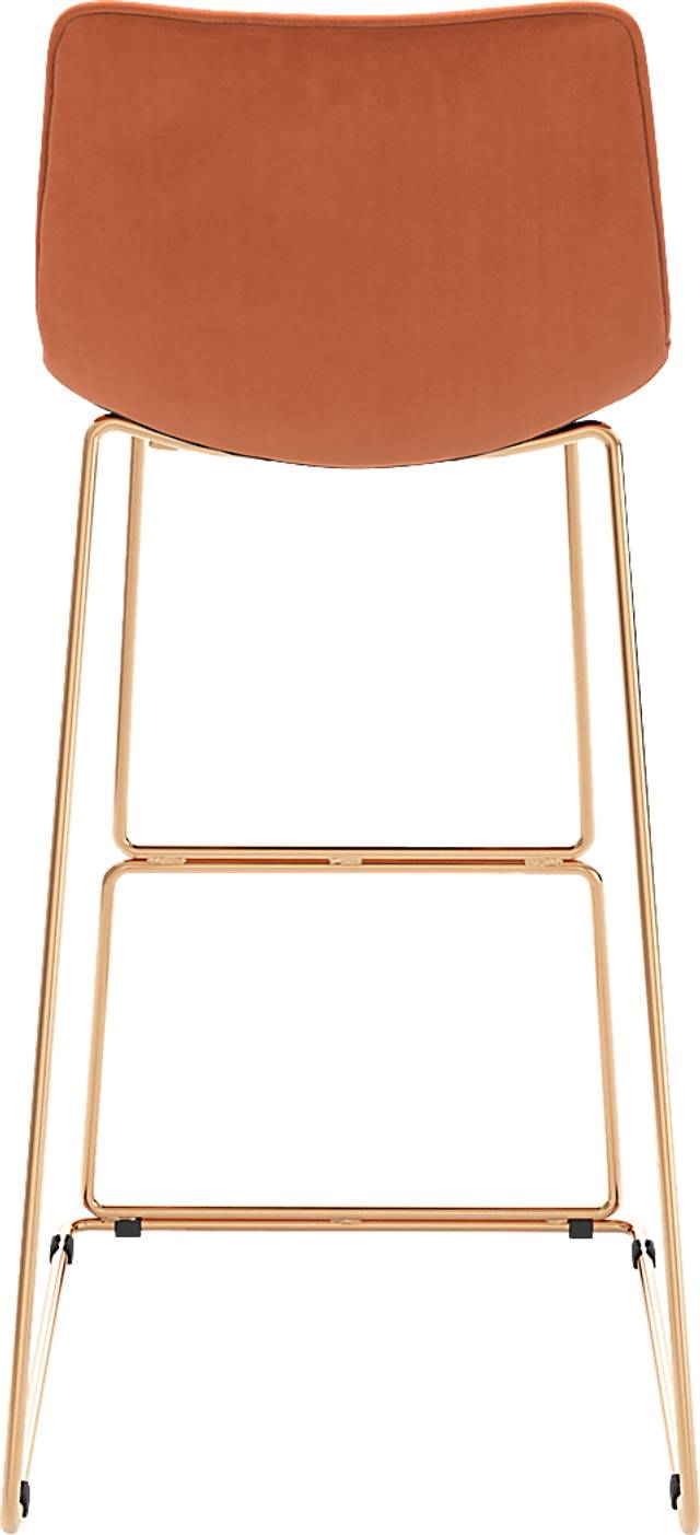 Carramore Orange Bar Height Stool, Set of 2 - Thumbnail - Image 6