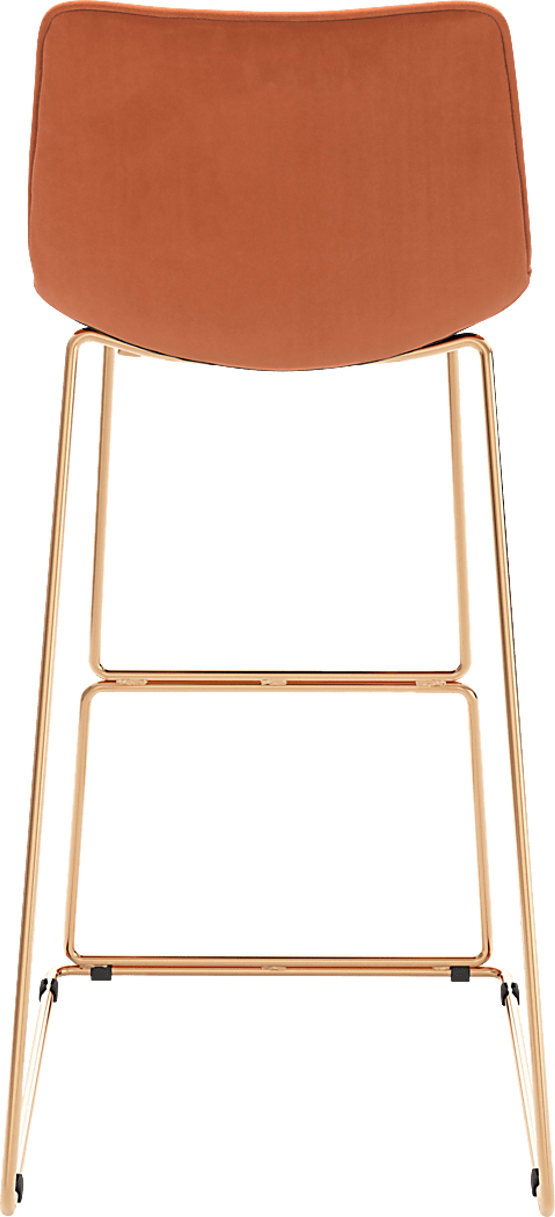Carramore Orange Bar Height Stool, Set of 2 - Image 6