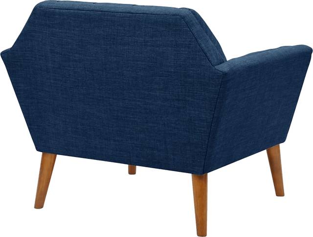 Carrere Blue Accent Chair - Thumbnail - Image 5