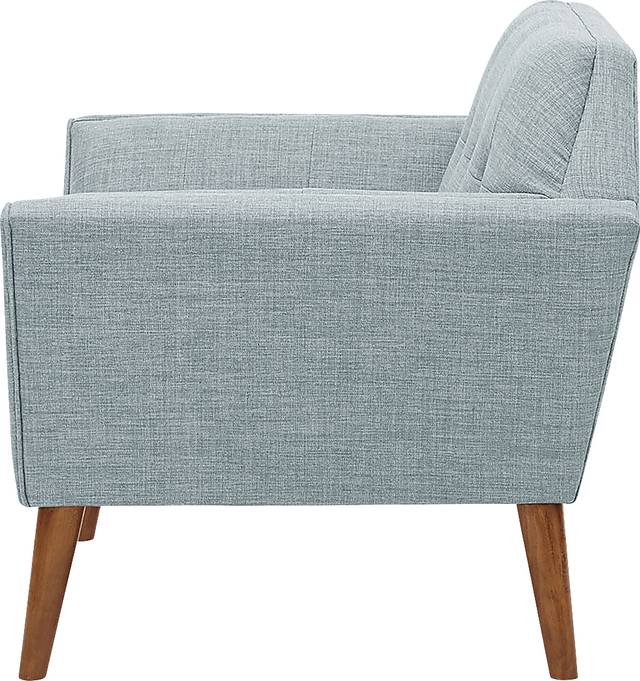 Carrere Light Blue Accent Chair - Thumbnail - Image 3